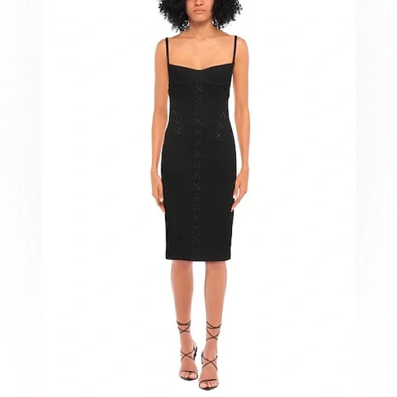 navy jersey dresses April Navy Jersey Midi Dress  Finery London